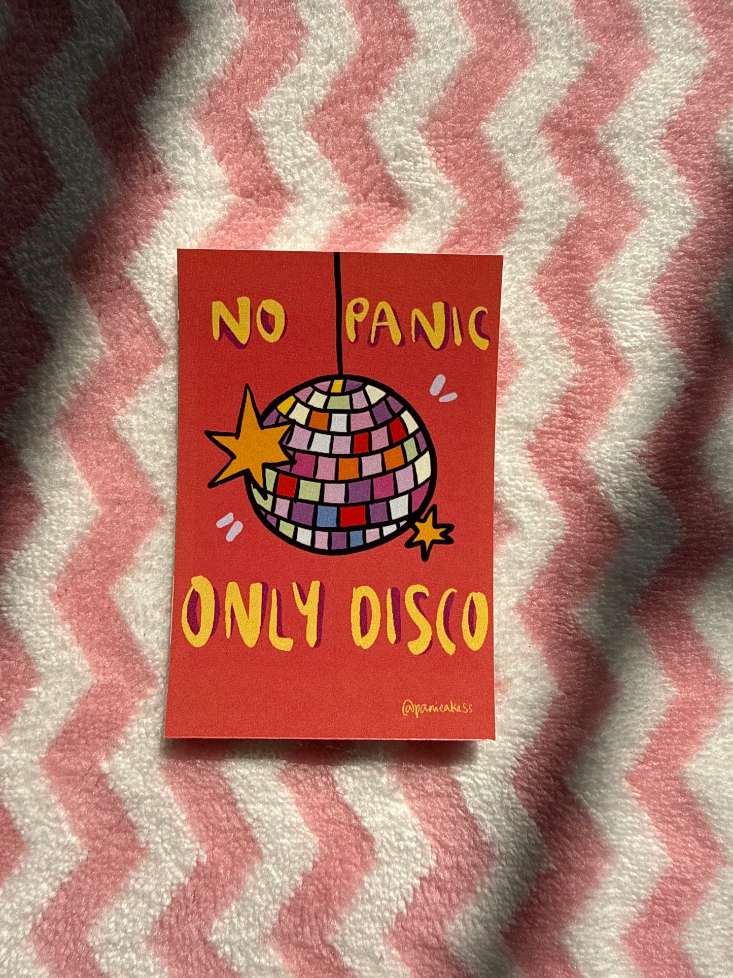 No panic only disco sticker